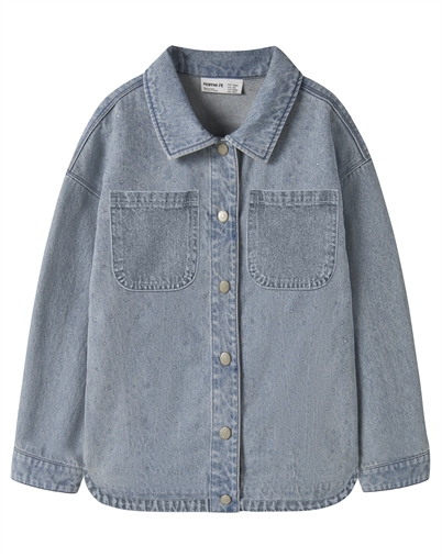 Name it - NKFRain Denim Jacke - Special Blue